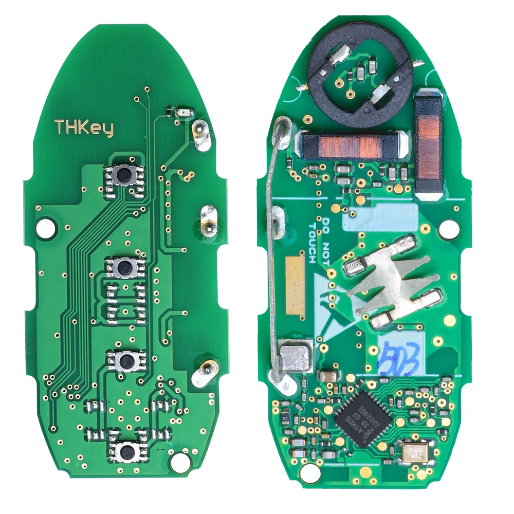 KEYECU S180144503 Keyless-Go Smart Remote Key FSK 434MHz PCF7953M HITAG AES 4A for Nissan Kicks Rogue 2018 2019 2020 2021