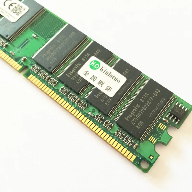 New Memory RAMS 1GB DDR PC2700/3200/2100 DDR1 333MHZ 400MHZ 266 333 400 MHZ Desktop PC Memoria Module Computer Desktop DDR1 RAM