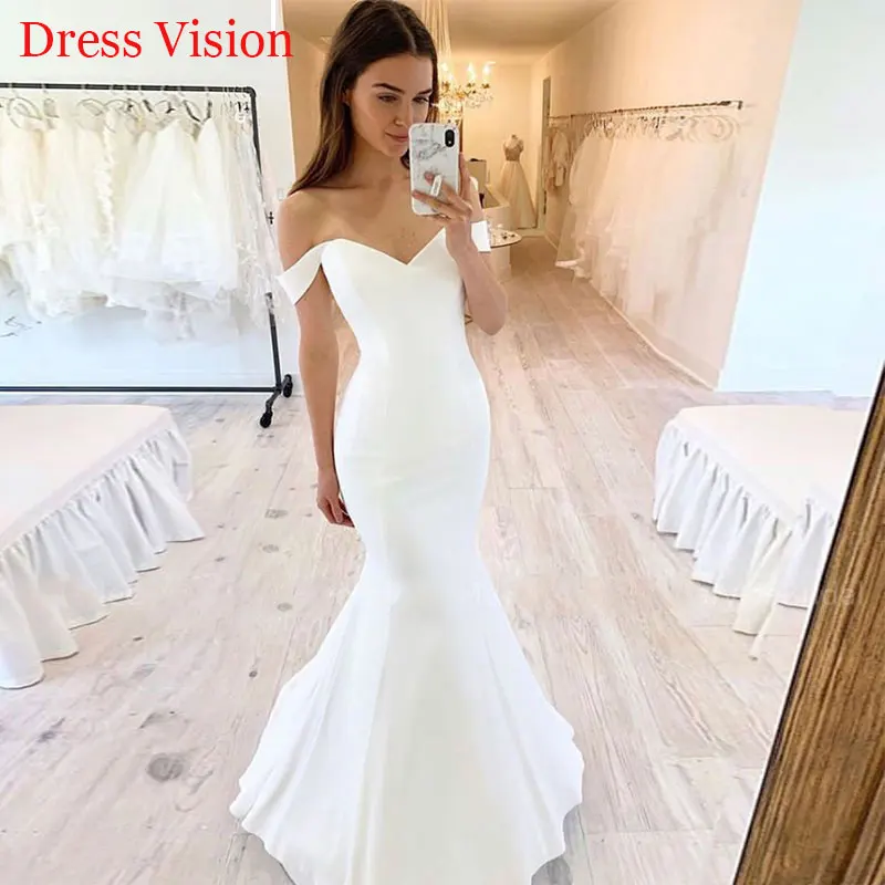 Klassische Satin Hochzeit Kleid Vestido De Festa Robe De Soiree платье вечернее платье платье Kleid für Hochzeit Party Braut Kleider