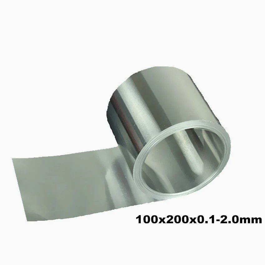 TA2 Titanium Plate  Titanium Sheet Titanium Band Grade 2 100x200x0.1mm 0.2 0.3 0.4 0.5 0.6 0.8 1 2 3 5 8 10 12mm Industry or DIY