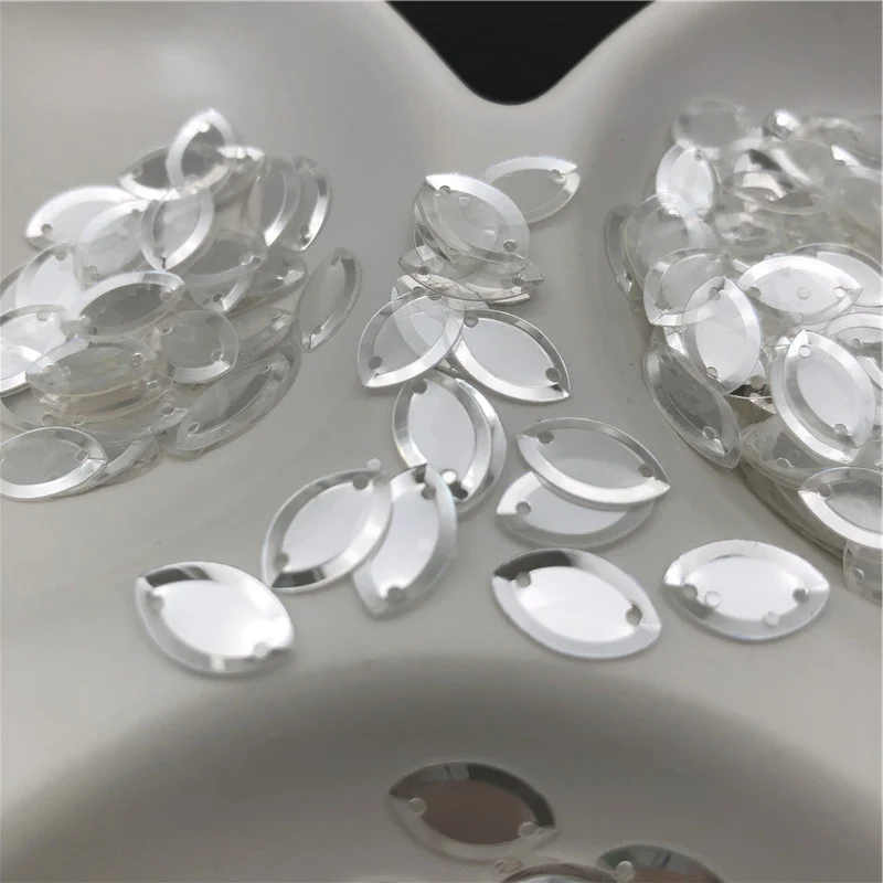 30g Crystal Transparent Color Series Loose Sequins Paillettes For Sewing ,Shoes,Hat,Kids DIY,Crafts Accessories Wholesale