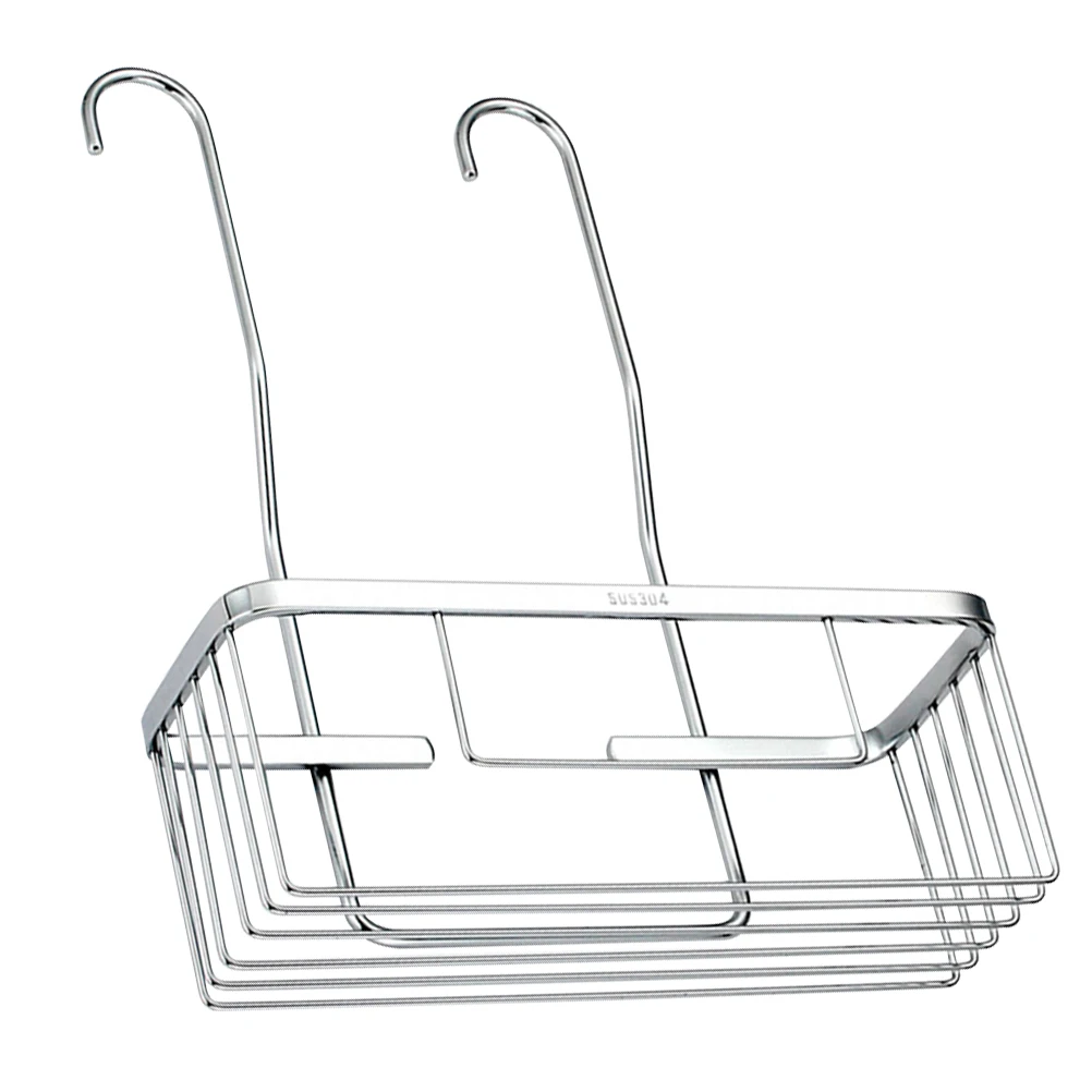 

1Pcs 304 Stainless Steel Storage Rack Household Bathroom Shower Shelf Toilet Hanging Storage Rack