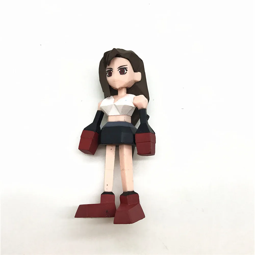 Memorial Kuji G REMAKE TIFA Model Character Vinyl Doll Action Figure Collection Gifts Loose No Box