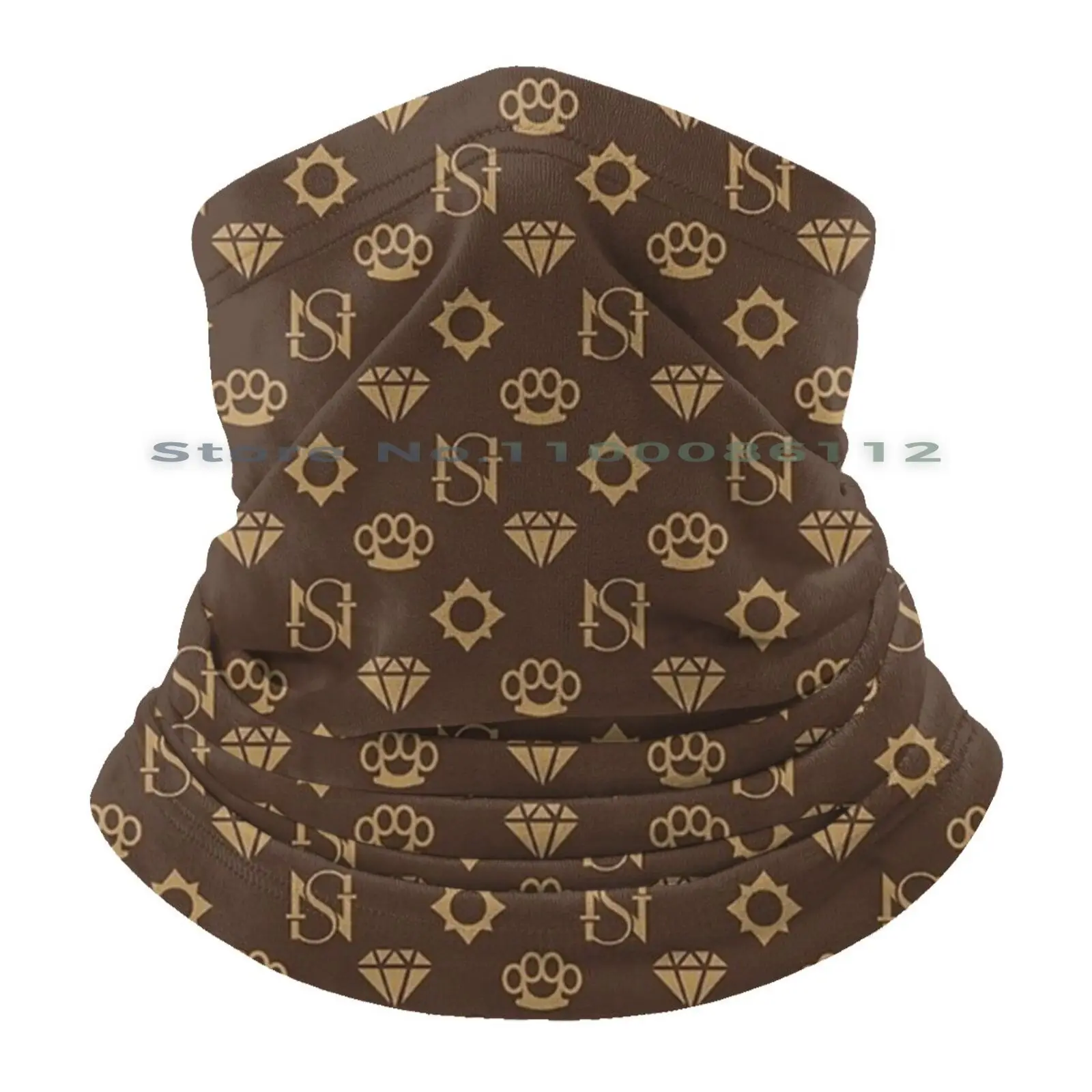 Sessanta Nove V Designer Print-Dark Bucket Hat Sun Cap V Sessanta Nove Designer Dark Foldable Outdoor Fisherman Hat