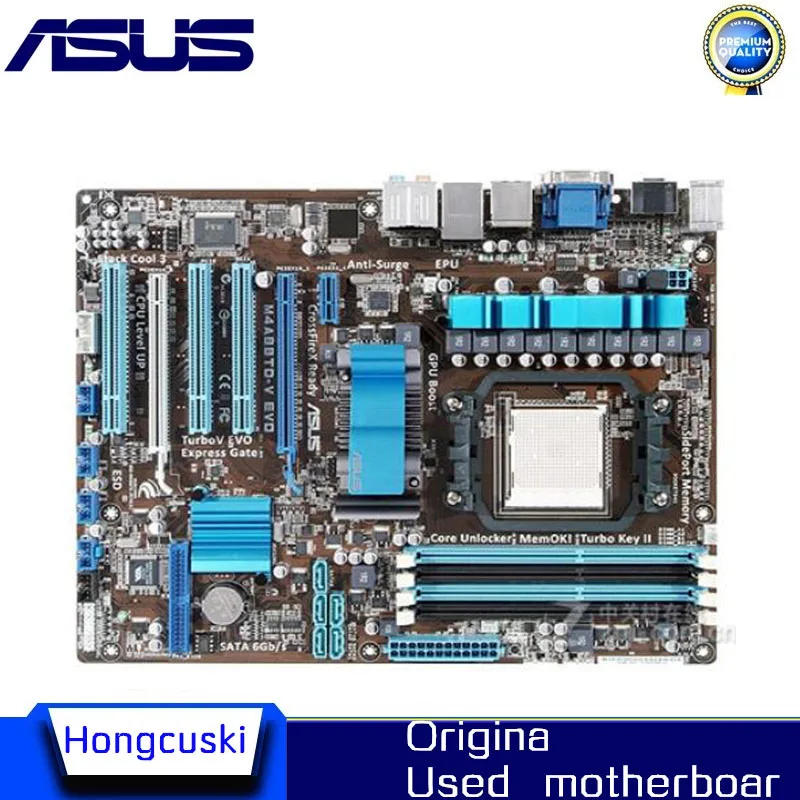 

For Asus M4A88TD-V EVO Desktop Motherboard 880 Socket Socket AM3 DDR3 Original Used Mainboard