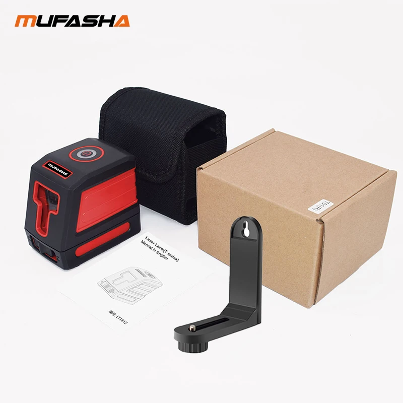 MUFASHA Laser Level  Horizontal or Vertical or Cross Cross Lines  Red Green Beam