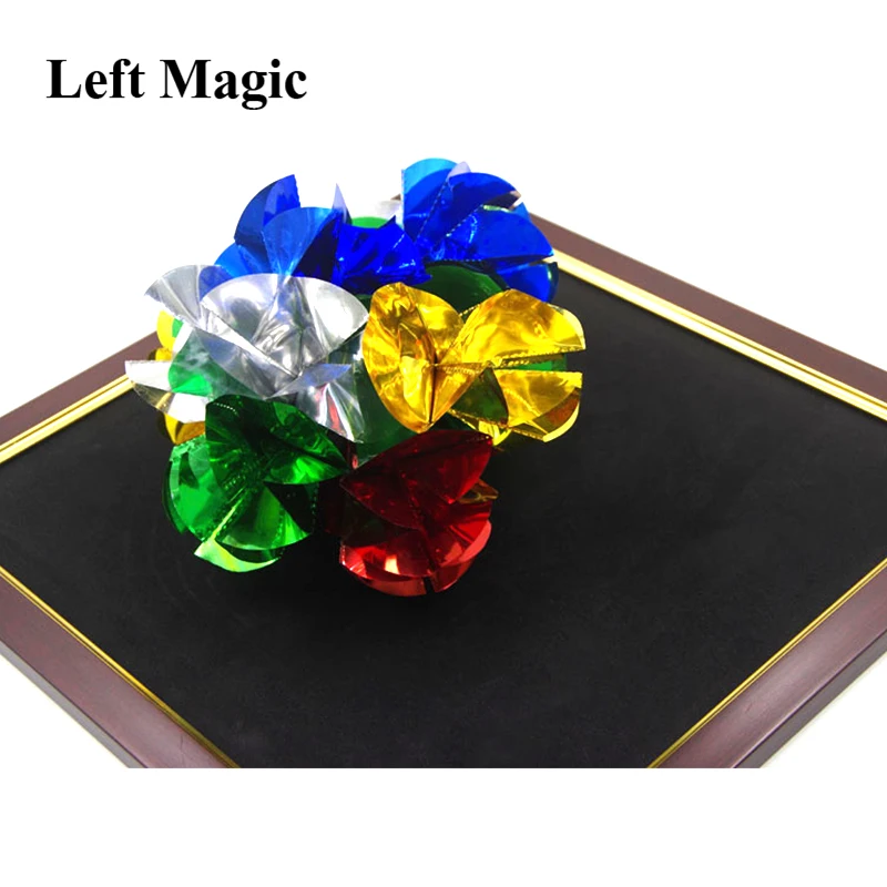 Funny Dice To Flower - Stage Magic Tricks Magic Props Magician Illusion Gimmick Puzzle Toys