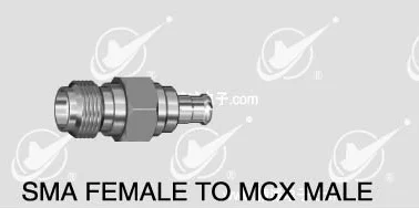 Adaptador rf de alta qualidade, tipo fêmea-tipo mcx, macho para teste de até 6ghz