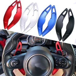 For MINI MK3 F54 F55 F56 F57 F60 Cooper S ONE JCW CLUBMAN Car Steering Wheel Shift Paddle DSG Extender Stickers Car Accessories