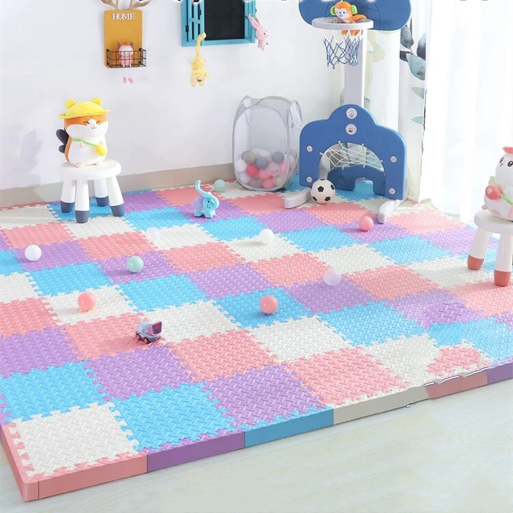 Baby Puzzle Floor Kids Carpet Bebe Mattress EVA Foam Baby Blanket Educational Toys Play Mat for Children Baby Toys Gifts 30x1cm