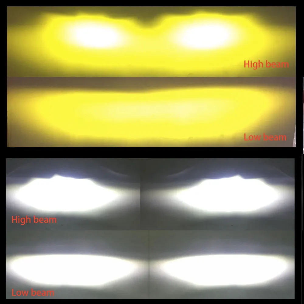 JALN7 3 Inch PODS Spotlight 20W Led Light  ATV UTV Motorcycle Driving Headlight MOTO High Low Beam Car Fog Lamp