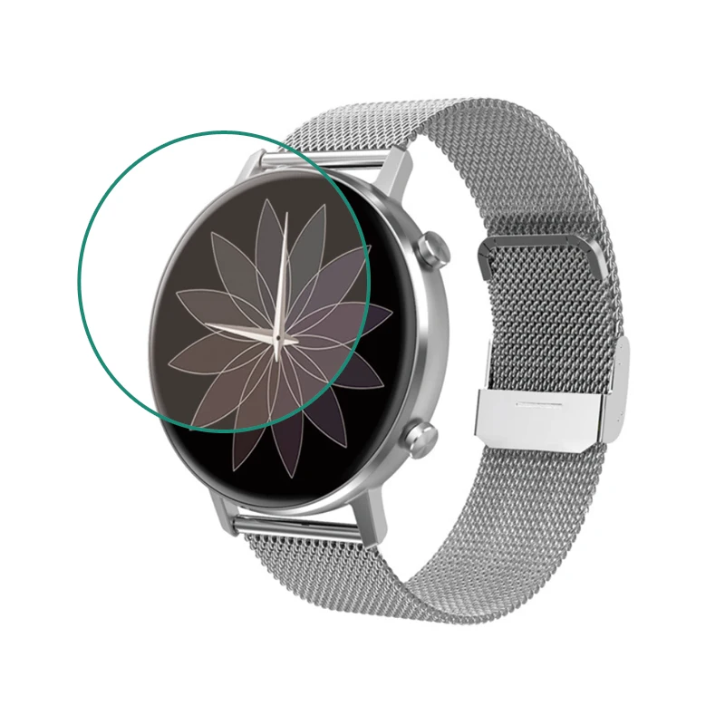 5Pcs Soft TPU (แก้ว) ป้องกันฟิล์มสำหรับ LEMFO/M Juniu DT96สมาร์ทนาฬิกาแบบเต็มหน้าจอ Protector ฝาครอบ Smartwatch ป้องกัน