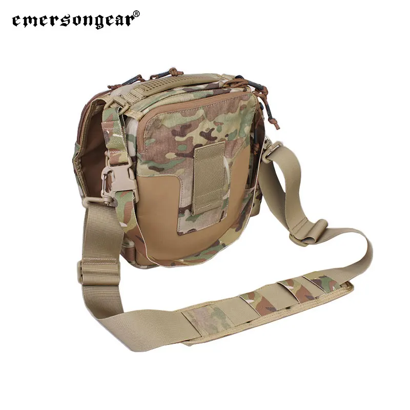 Emersongear tático tablet notebook mini-bolsa mensageiro bolsa de ombro airsoft diário caça ao ar livre esportes em5754