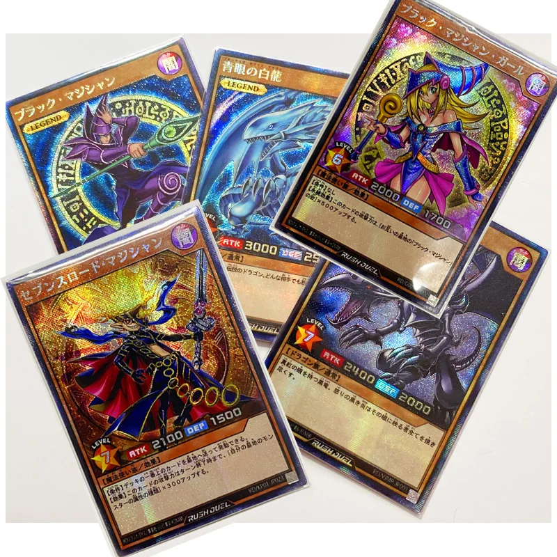 

Yu Gi Oh Japanese Rush Duel Blue Eyes White Dragon DIY Toys Hobbies Hobby Collectibles Game Collection Anime Cards