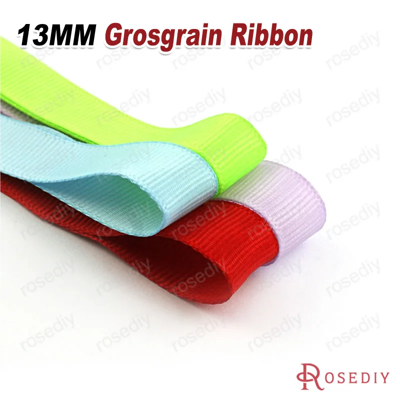 Wholesale 10mm 13mm 15mm 20mm 25mm 40mm 50mm Pink Polyester Ribbon Jewelry Findings Accessories a Roll about 22 Meter(JM4644)