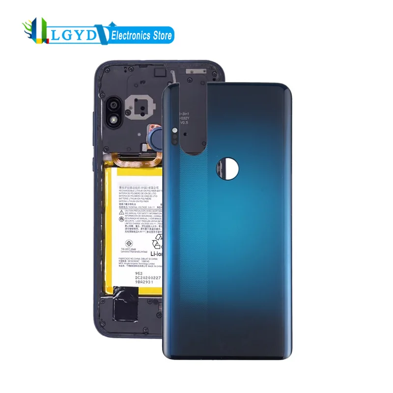 for Motorola One Hyper XT2027 XT2027-1 Original Battery Back Cover Replacement Repair Parts