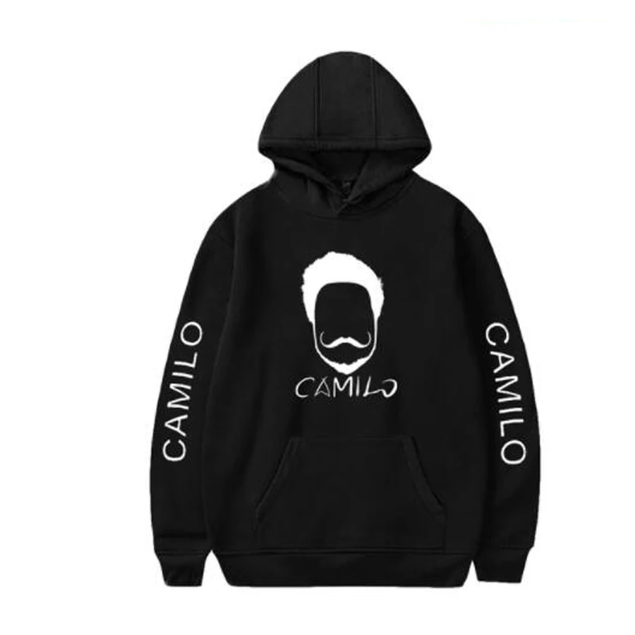 

Pop Singer Camilo Echeverry Oversized Hoodie Women Men Harajuku Sweatshirt Streetwear Hip Hop Graphic Pullovers Hooded Jacket