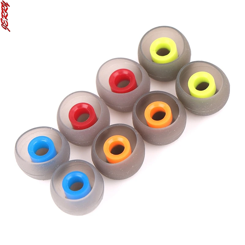 Hot Sale 30 Colorful Silicone Earplugs Headphone Accessories Earplugs Soft Earplug Cup Earphone Cap Earplug Cushion