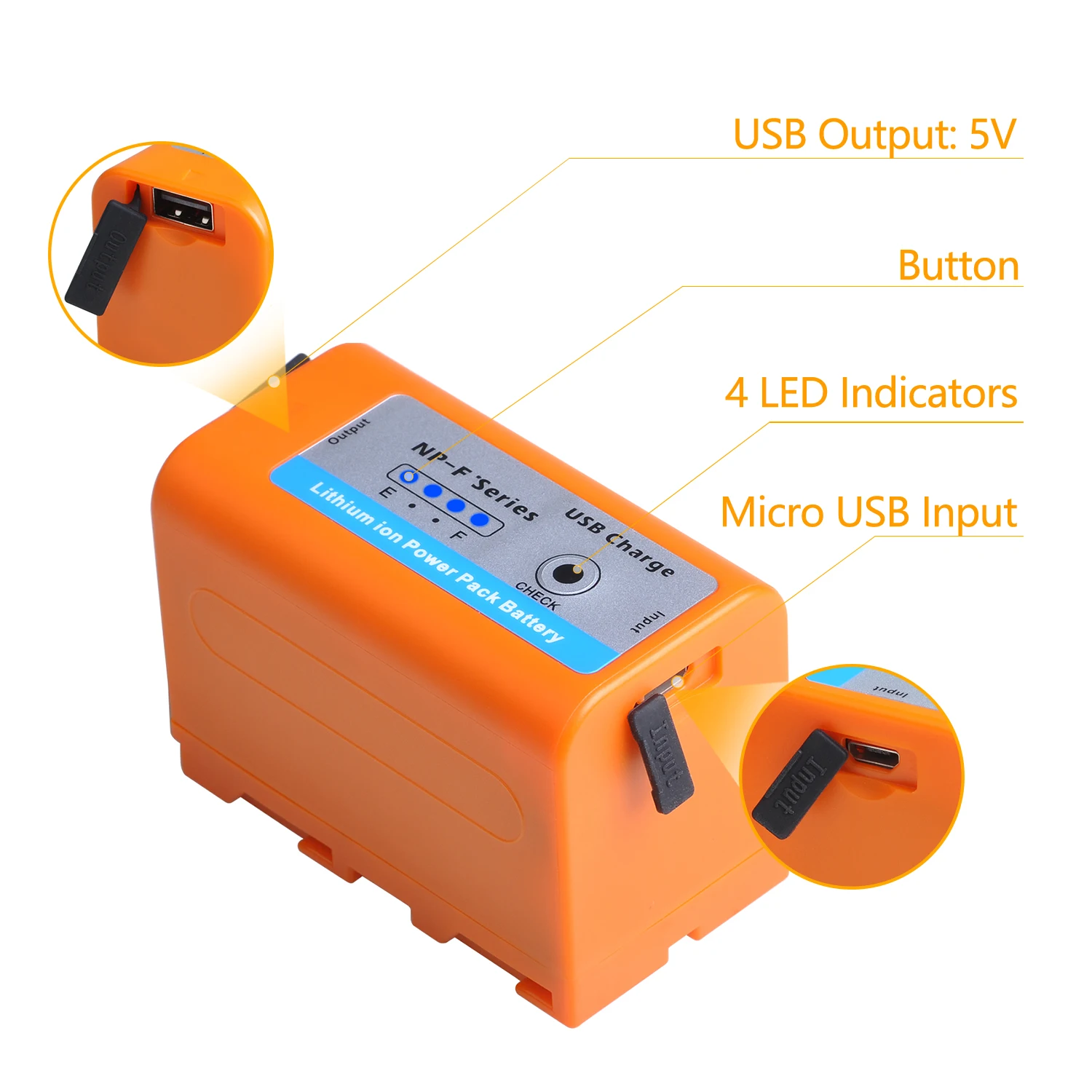 Batmax NP-F750 NP-F770 Battery with USB Charge Port +LED Fast Dual Charger for Sony NP-F960 NP-F970 CCD-TRV35 MVC-FD91 MC1500C