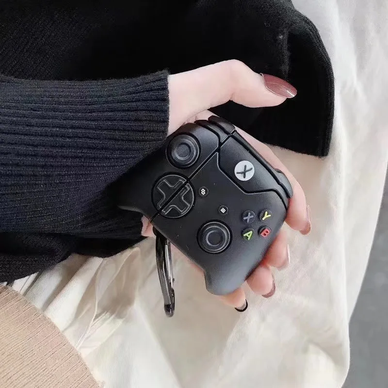 Мультяшный защитный чехол для геймпада, силиконовый чехол для AirPods, аксессуары для наушников, Bluetooth чехол для наушников для AirPods 1 2 Pro