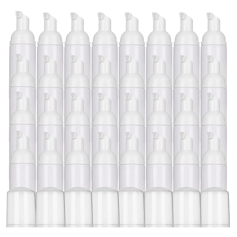 22pcs 50ml Foam Dispenser Bottles Liquid Foaming Soap Pump Dispenser Plastic Foamer for Travel Hand Soap Foaming Shampoo Castile