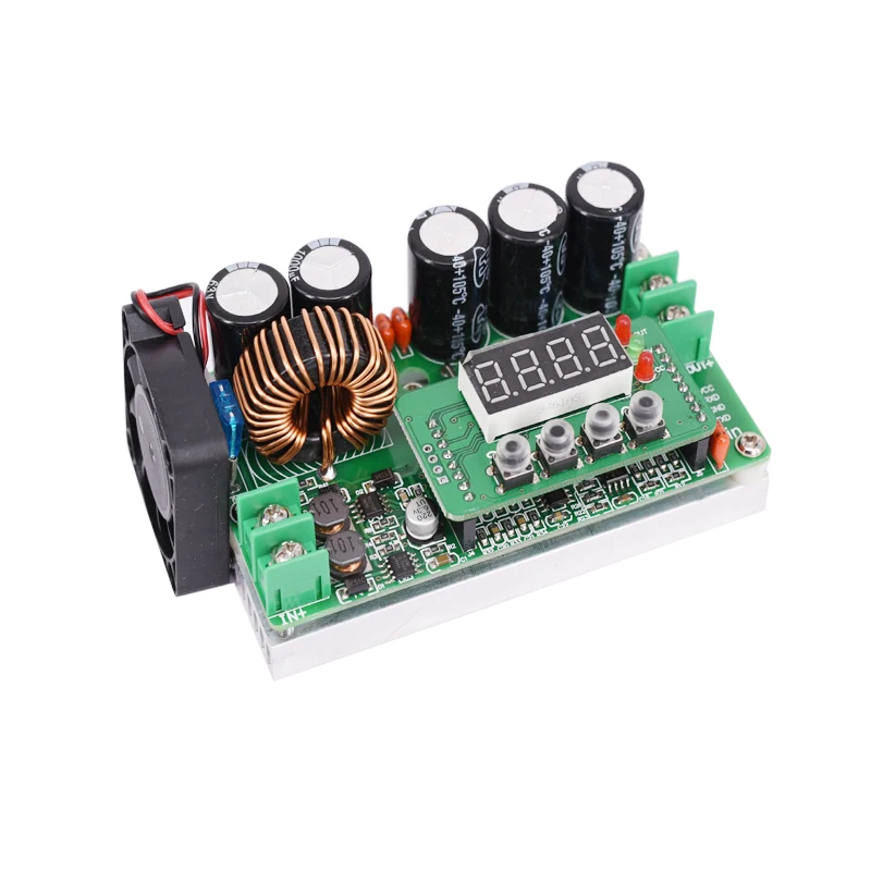 

600W DC-DC Digital Display Numerical Control Adjustable Boost Module DC Constant Voltage and Current Power Supply Boost Circuit