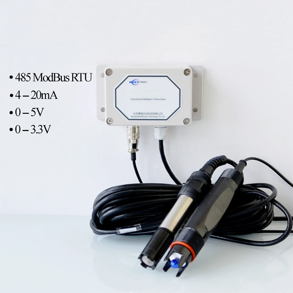 

DPT-300 PH Electrode PH Sensor Dissolved Oxygen Electrode RS485 4-20mA Dissolved Oxygen Probe PH Probe Dual Channel Transmitter