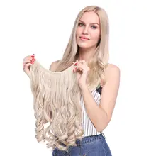 Synthetic Hair Extensions 20 Inch No Clip #5