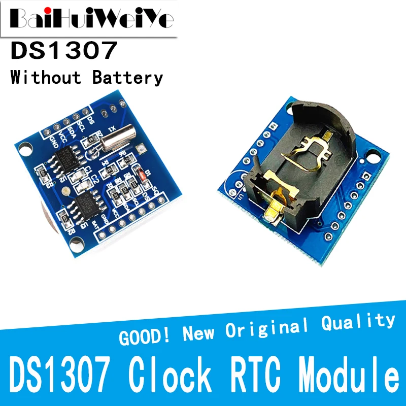 

1Pcs I2C RTC DS1307 AT24C32 Real Time Clock Module For AVR ARM PIC Tiny RTC I2C Modules Memory DS1307 Clock