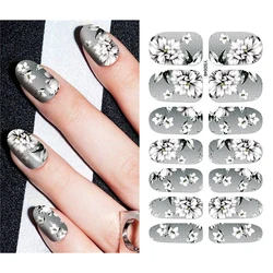 Nail Stickers For Nails Sliders 3D Color Water Transfer Nail Sticker Creativity Decoration Art Necklace Pattern Dreamcatcher