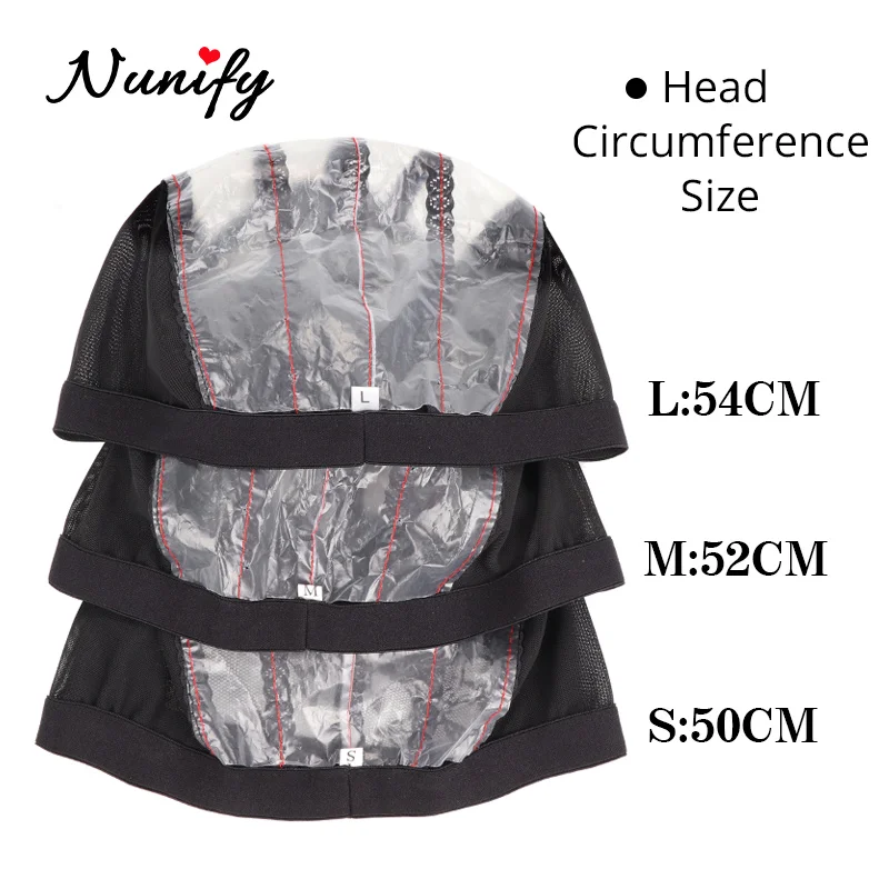 Nunify U Part Wig Cap  With Clips Wig Cap For Making Wigs With Sewing Hair Weft And Good Ventilation Send Gift High Quality