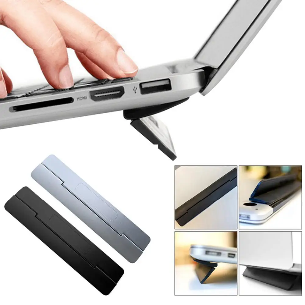 Desktop Tablet Stand Folding Adhesive Universal PC Laptop Holder Riser Stand Bracket for MacBook