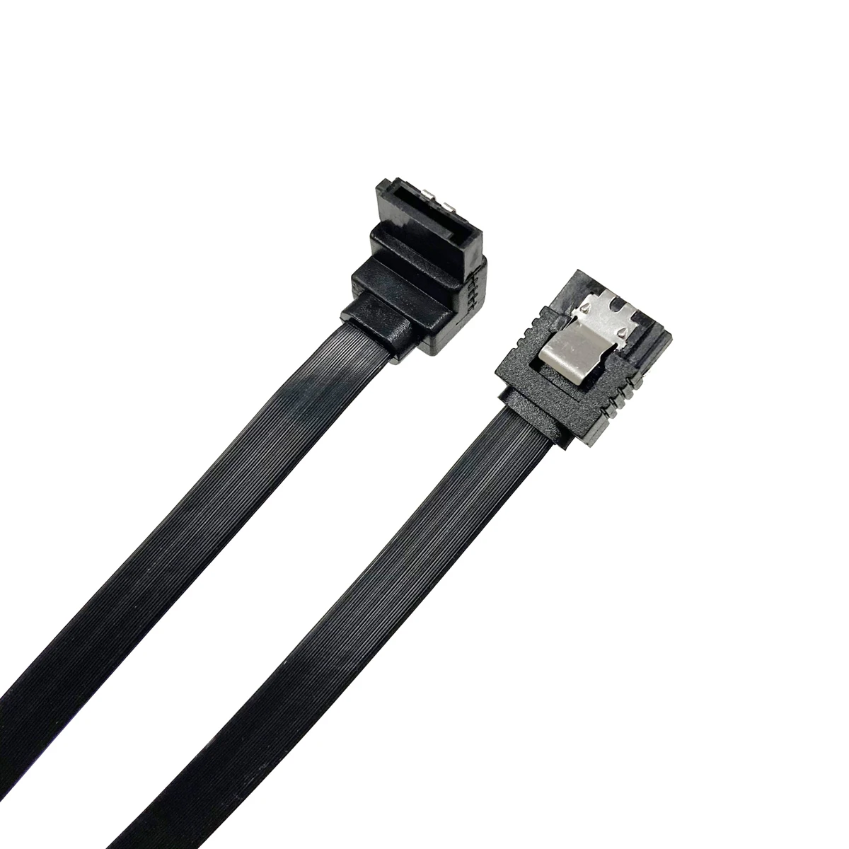 

SATA Cable 90 Degree Right Angle SATA III 6.0 Gbps, SATA Cable 18 Inches, SATA 3 Cable - 18 Inches