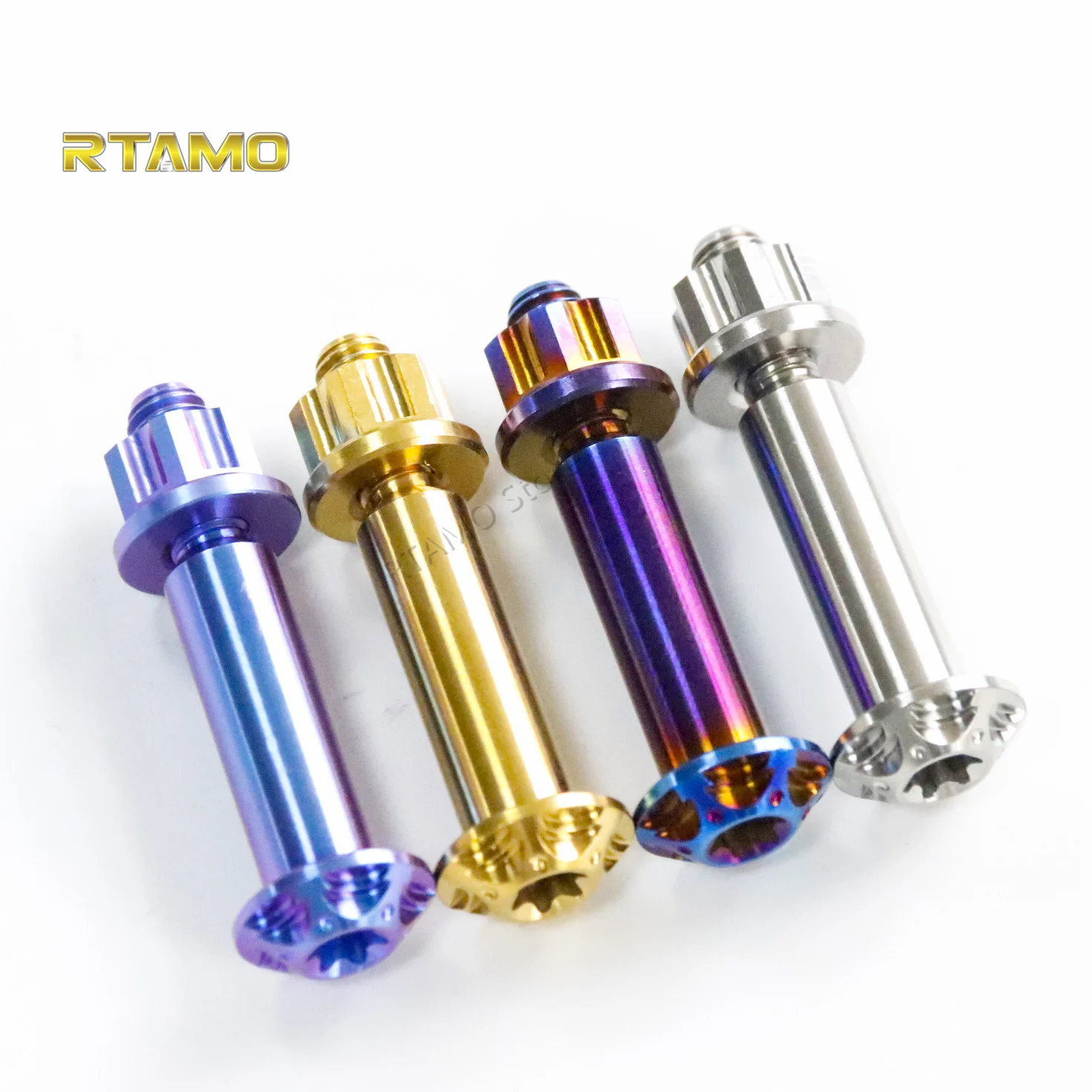 

Titanium Alloy Bolts Motorcycle Brake Lever Screw for BREMBO Rod Screws Straight Push Hydraulic Pump Screw+1Nut