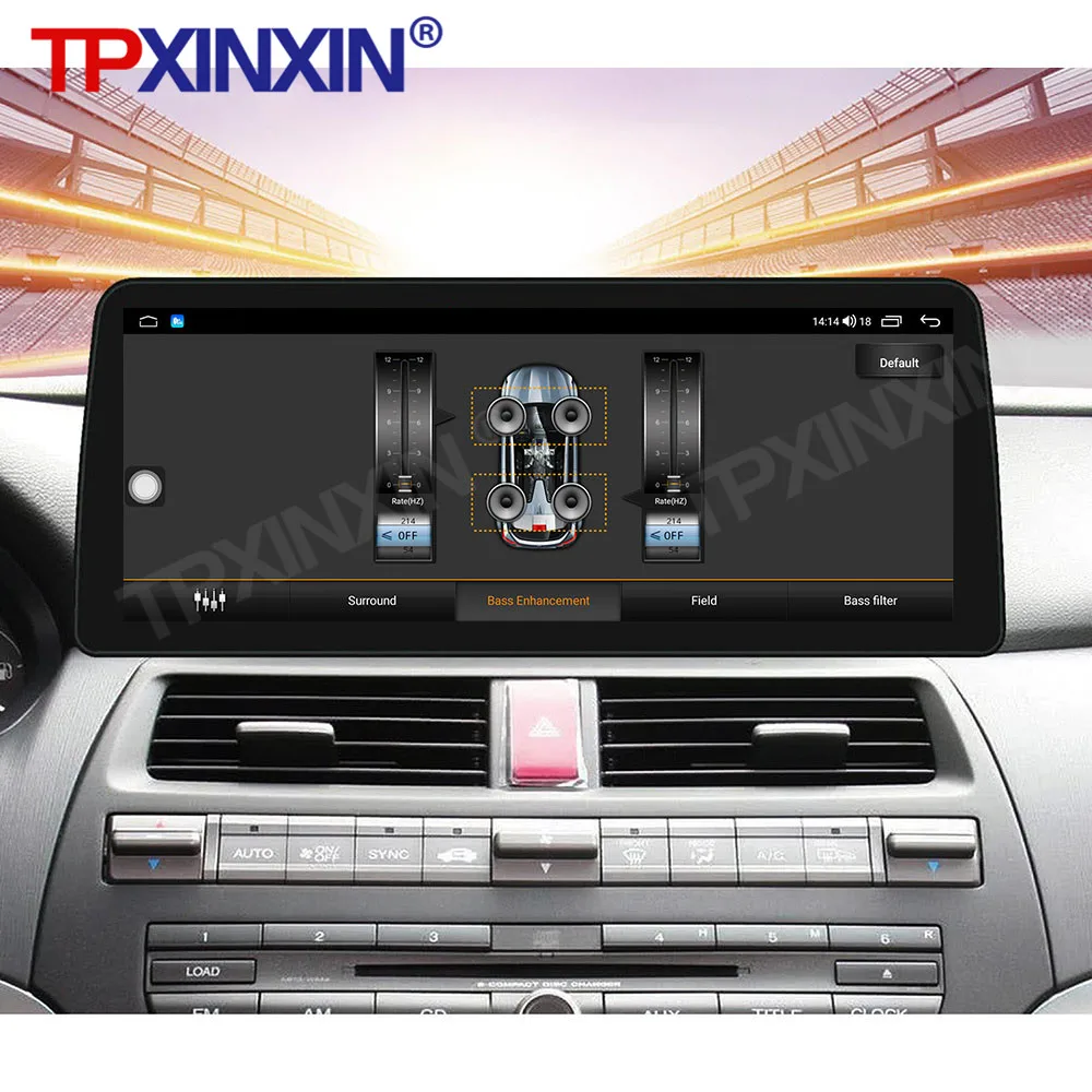 Android10 6G+128G for Honda Accord 8 2006-2012 Carplay GPS Navigationssystem IPS Bildschirm Multimedia Video Stereo Player Radio