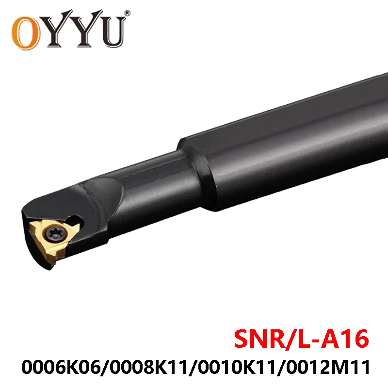 OYYU SNR SNR0006K06 SNR0008K11 SNR0010K11 SNR0012M11 SNL0010K11 SNL0012M11 A16 Lathe Turning Tools Holder Carbide Inserts 11/06