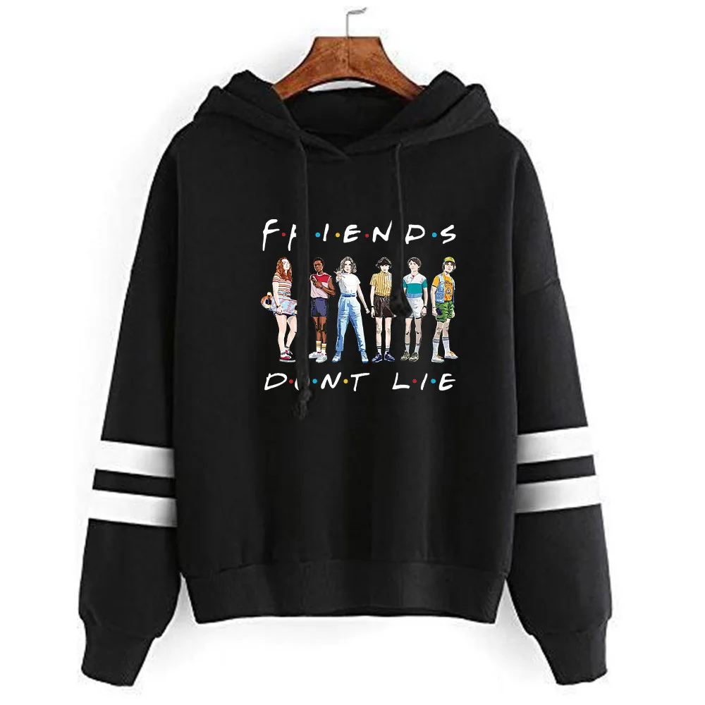 

FRIENDS Printed Hoodies Women/Men TV Show Don't Lie Hoodie Sweatshirts Fashion Fleece Warm Jacket Streetwear Coats