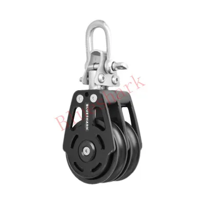 

Sailboat Hardware 60 mm 2.4 Inch Aluminum Double Block Max 1000kg 2675