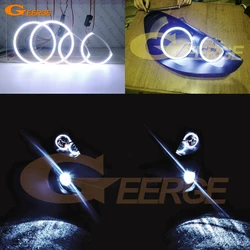 For Toyota Caldina T24 Pre Facelift 2002 2003 2004 Excellent Ultra Bright COB Led Angel Eyes Kit Halo Rings Day Light