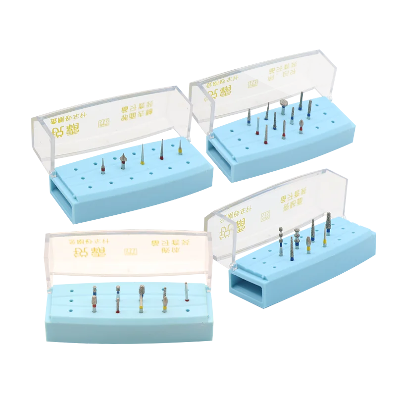 

Dental materials front and rear teeth preparation bur set porcelain veneer bur adjacent surface deglazing set inlay preparation