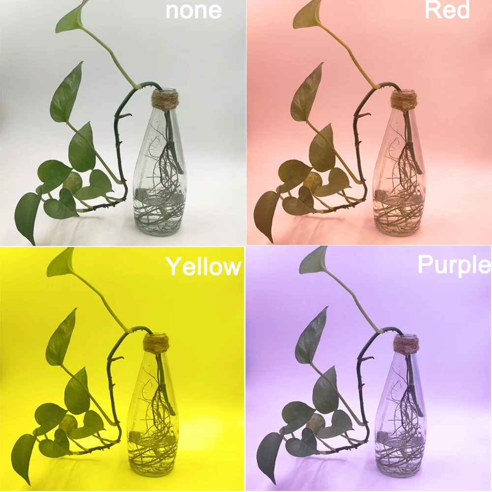 3 IN 1 37 52 58 67มม.กรองสีแดงสีเหลืองสีม่วงสีดำน้ำตัวกรองสำหรับ Sony Nikon canon กล้องเลนส์