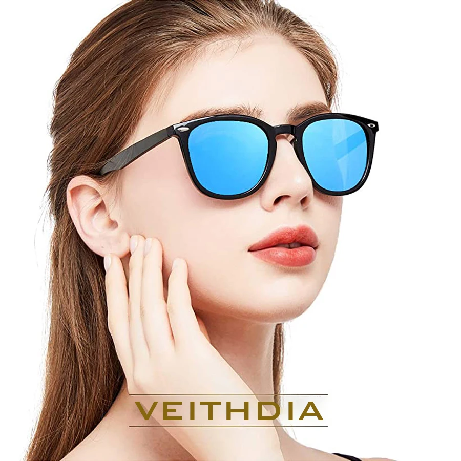 VEITHDIA occhiali da sole uomo Fashion Brand Designer Unisex fotocromatici specchio polarizzato occhiali da sole maschili occhiali da sole per donna