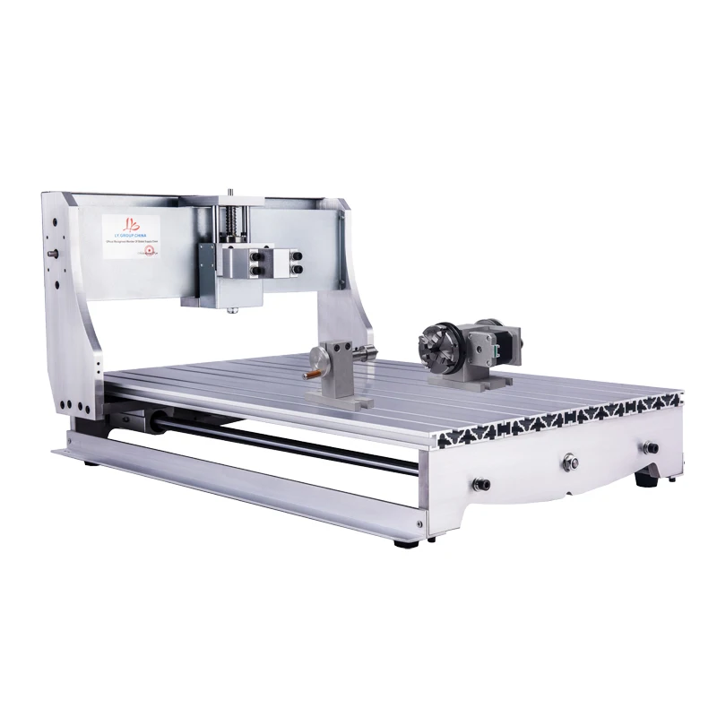 Kit de cadre de routeur CNC bricolage, graveur PCB, cadre de fraiseuse de gravure avec moteur pas à pas, sculpteur 57mm, 3, 4 axes, 6040 Nouveau