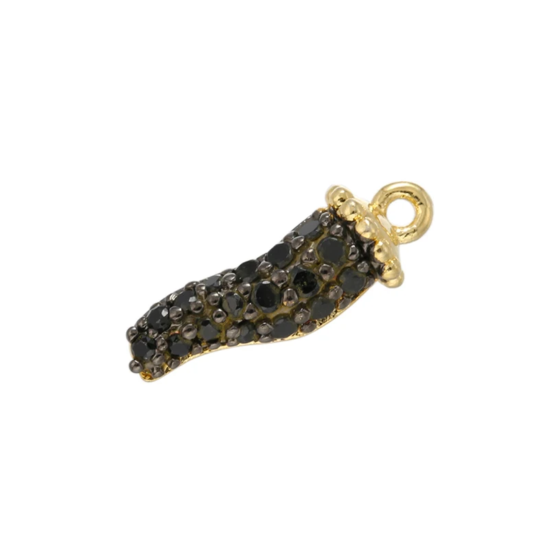 ZHUKOU 2021 NEW Pepper charms Cute Pendant for DIY handmade earrings jewelry accessories making findings wholesale VD864
