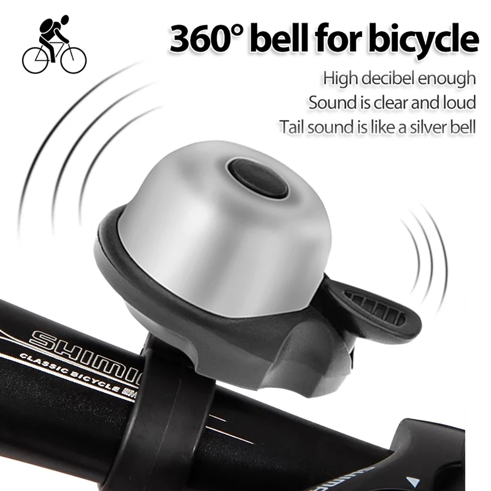 360° Electric Scooter Bell For Nextdrive M365 Ninebot ES1 ES2 ES3 Universal Horn Outdoor Cycling Bicycle Bell Ringtone Crisp