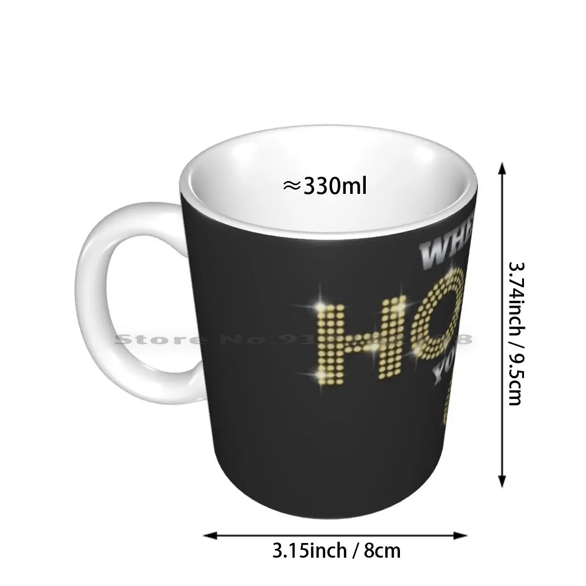 Honey G-When I Say Honey , You Say G ( Black ) Ceramic Mugs Coffee Cups Milk Tea Mug X Factor Xfactor Honey G Honeyg Honey Gee