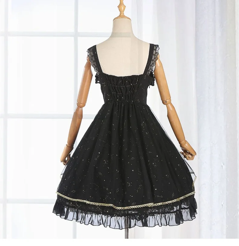 Robe princesse lolita en dentelle pour filles, tenue vintage, taille haute, style victorien, kawaii, gothique, cosplay