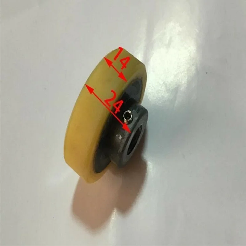 1Pcs Rubber Wheel Pad Replacement For FR-900 Continuous Sealing Machine Parts of Yellow