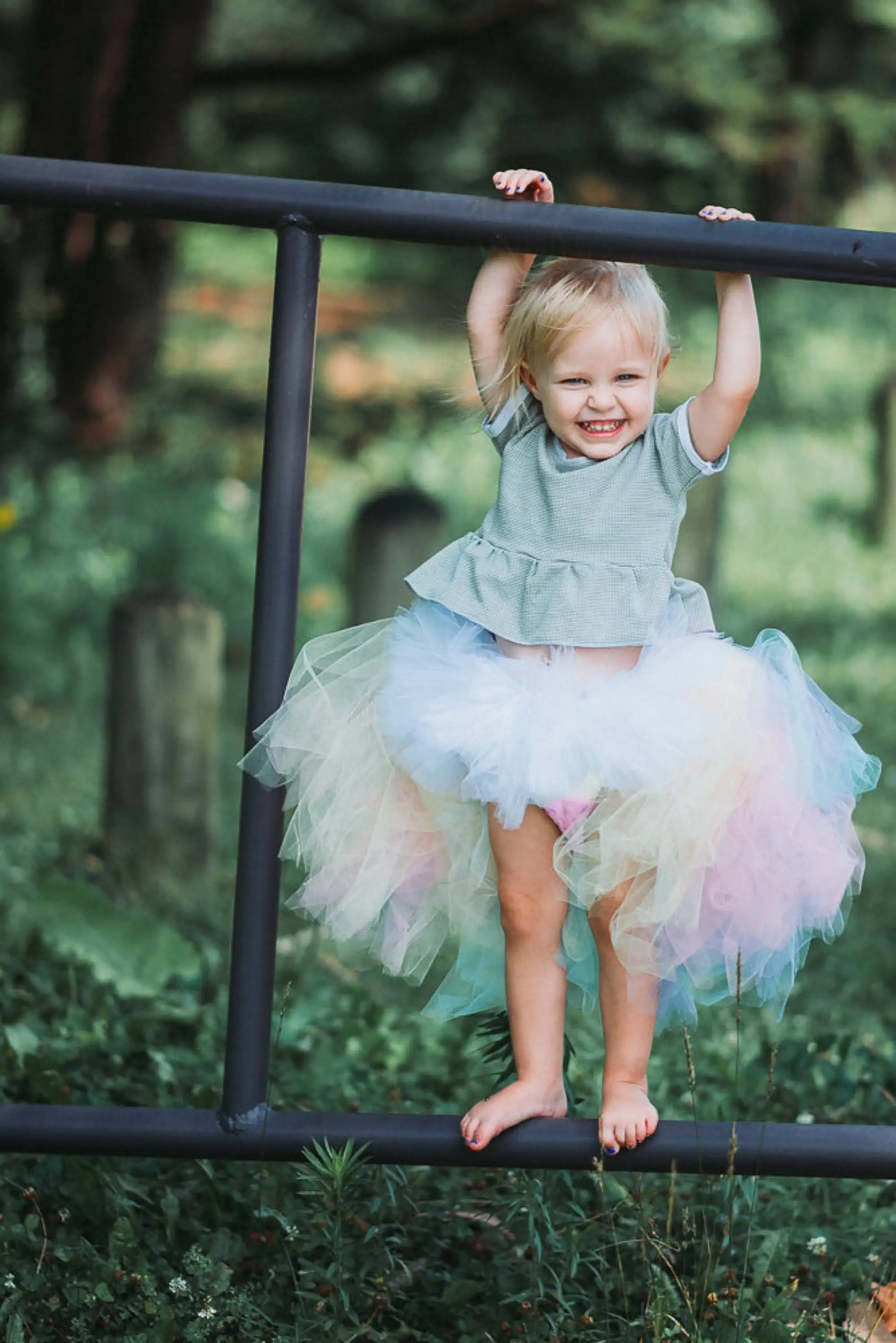 Dziewczyny pastelowe jednorożec Trail Tutu spódnica dzieci taniec baletowy tiul Pettiskirts podkoszulek dzieci kostium na przyjęcie bożonarodzeniowe spódnice