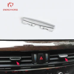 Chromeplate Air Conditioning Vent Toggle Piece Outlet Card Pad Clip Wind Direction Adjustment Plectrum For BMW X5 X6 F15 F16